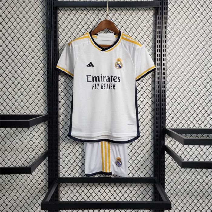 Real Madrid Hemma tröja Barn Storlek 2023/24