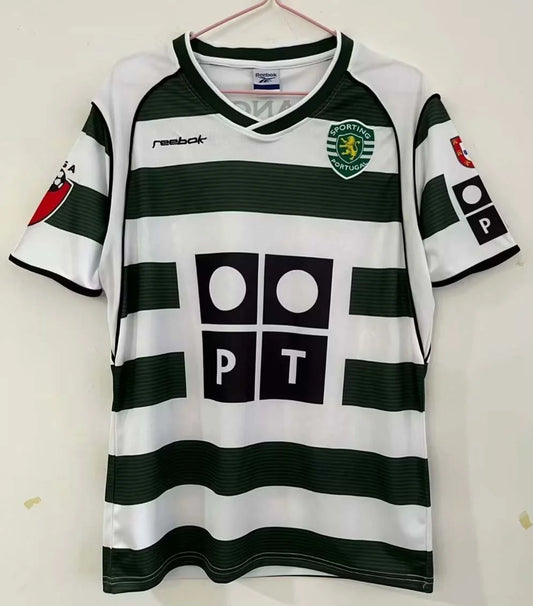 Sporting Lisbon Hemmatröja 2001/03