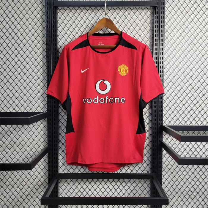 Manchester United Hemmatröja Retro 2002/04