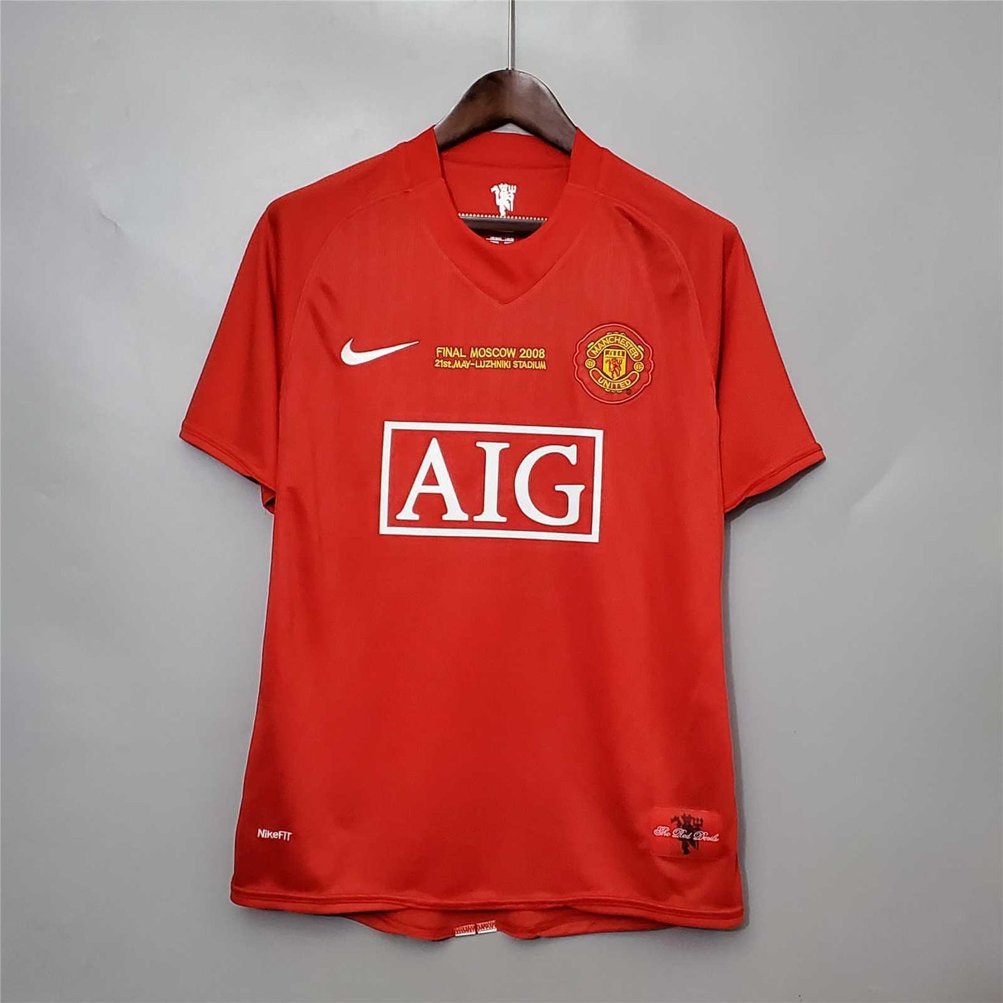 Manchester United Hemmatröja UCL Final Retro 2007/08