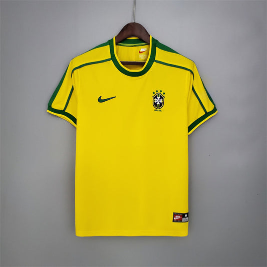 Brasilien Hemmatröja Retro 1998