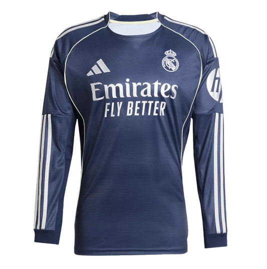 Real Madrid Bortatröja Långärmad 2025/26