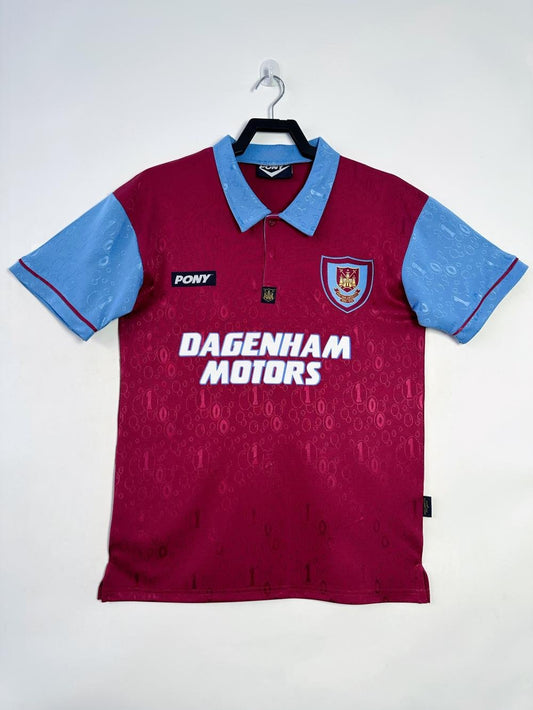 West Ham United Hemmatröja Retro 1995-1997
