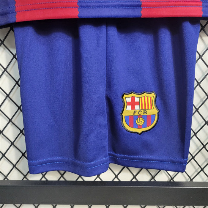 Barcelona Home Shirt 2023/24 Kids Size