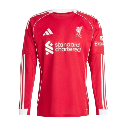 Liverpool Hemmatröja Långärmad 2025/26