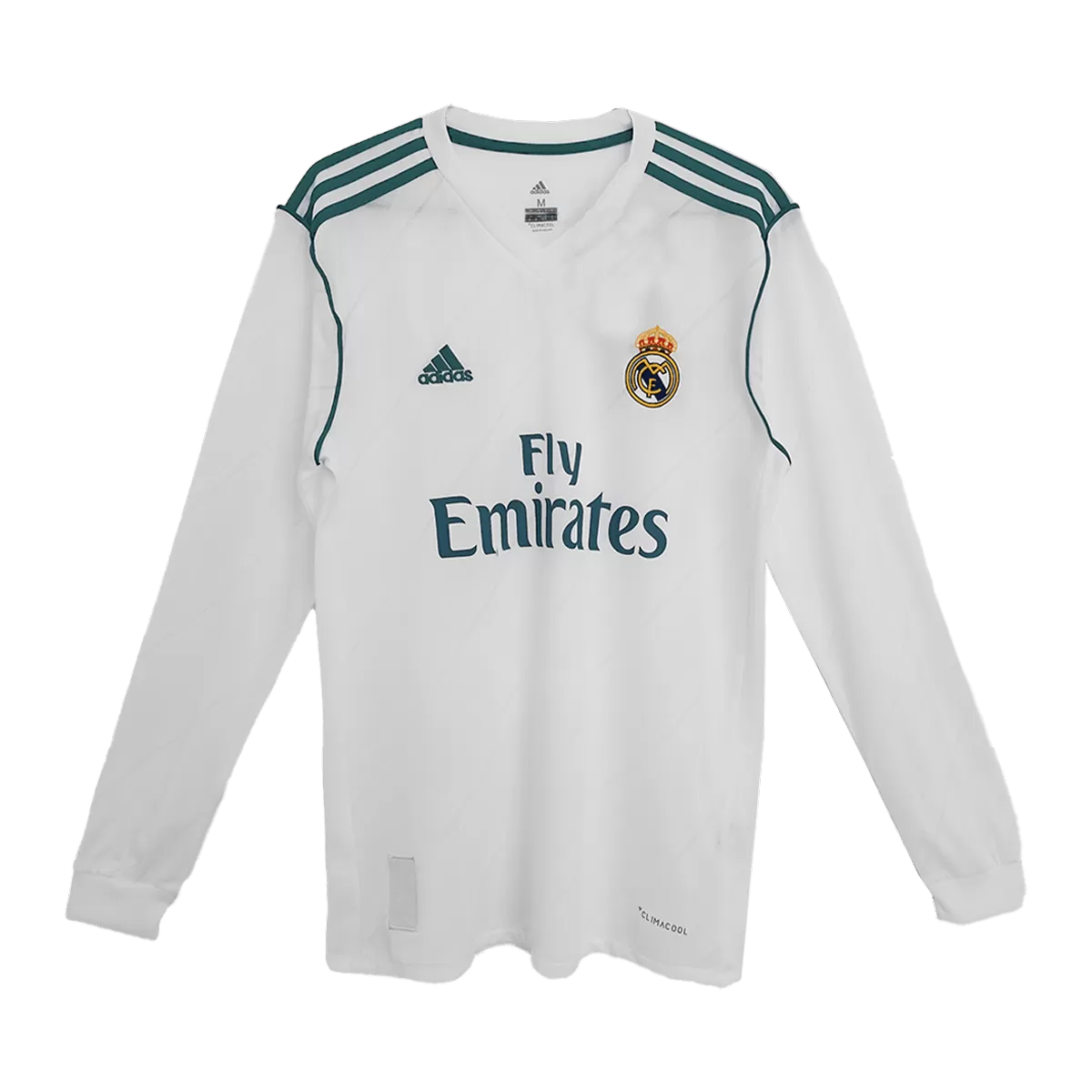 Real Madrid Hemmatröja Långarmad Retro 2017/18